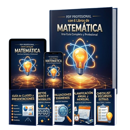 Mockup del PACK de Matemática